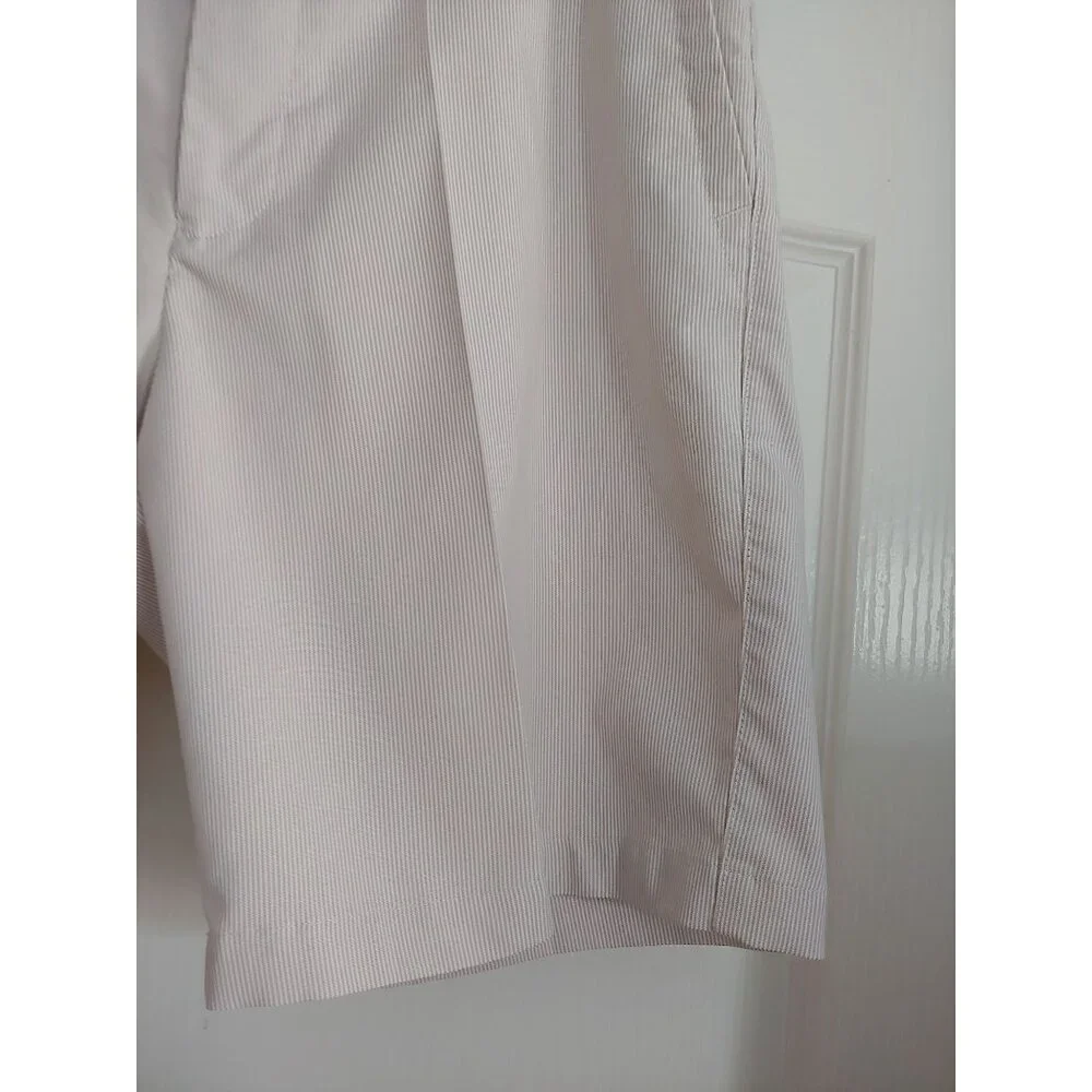 Peter Millar Wicking Tan Stripe Golf Outdoor Mens Shorts 35